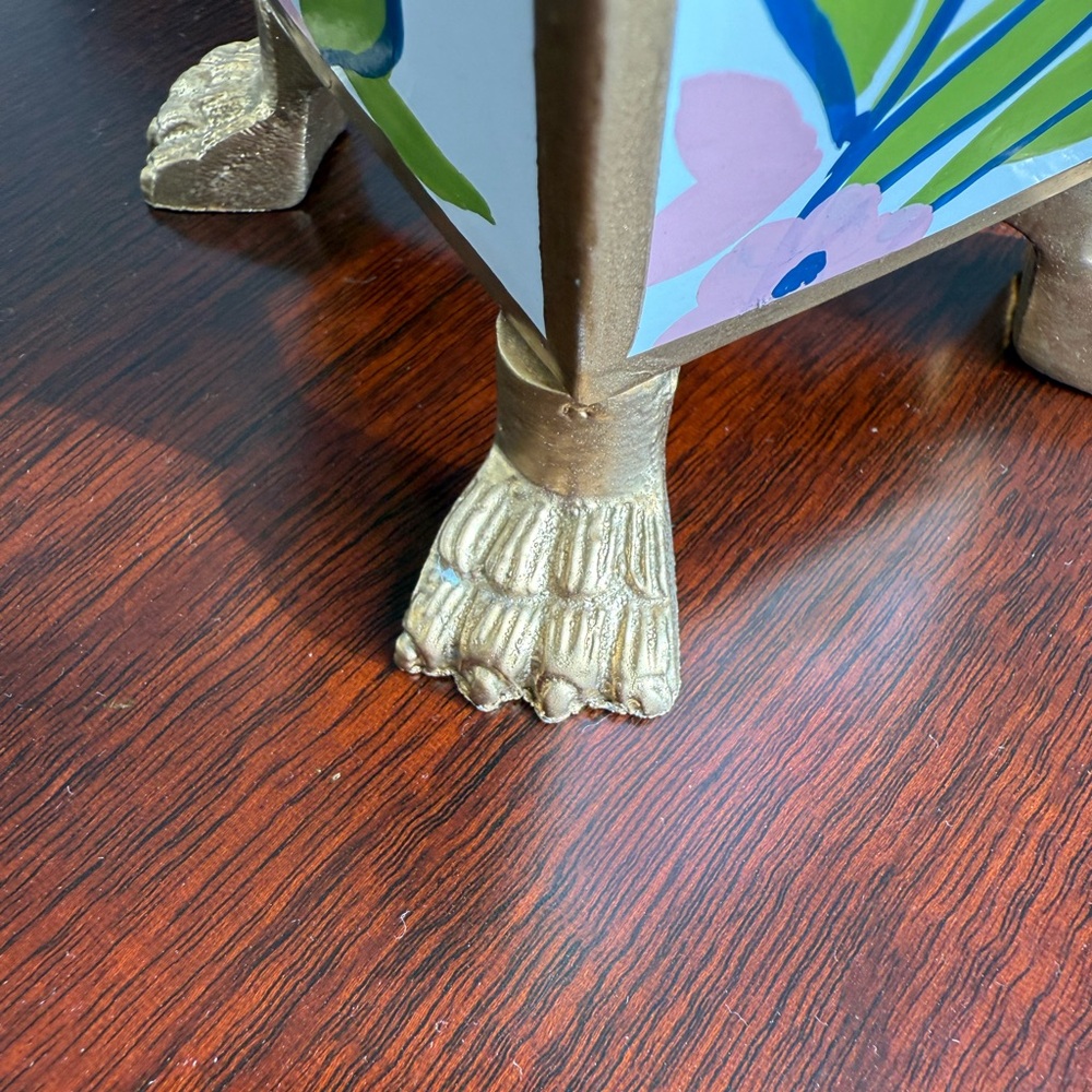 NWT Dana Gibson 6” Summer Chintz Cache Pot - Picture 9 of 10